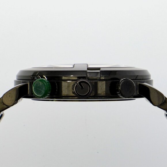 GUCCI 101M G Chrono black SS QZ - Picture 2 of 6